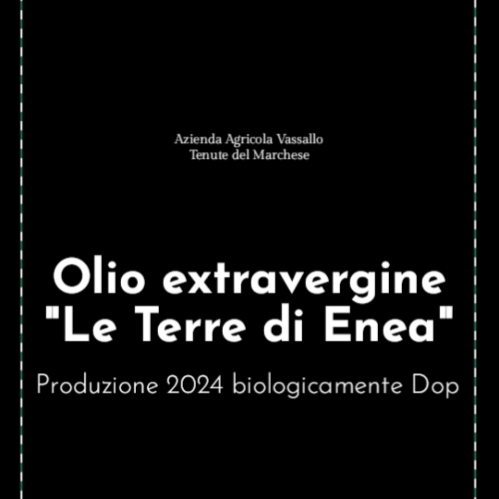 Olio EVO Biologico Siciliano Estratto a Freddo - 1 Litro