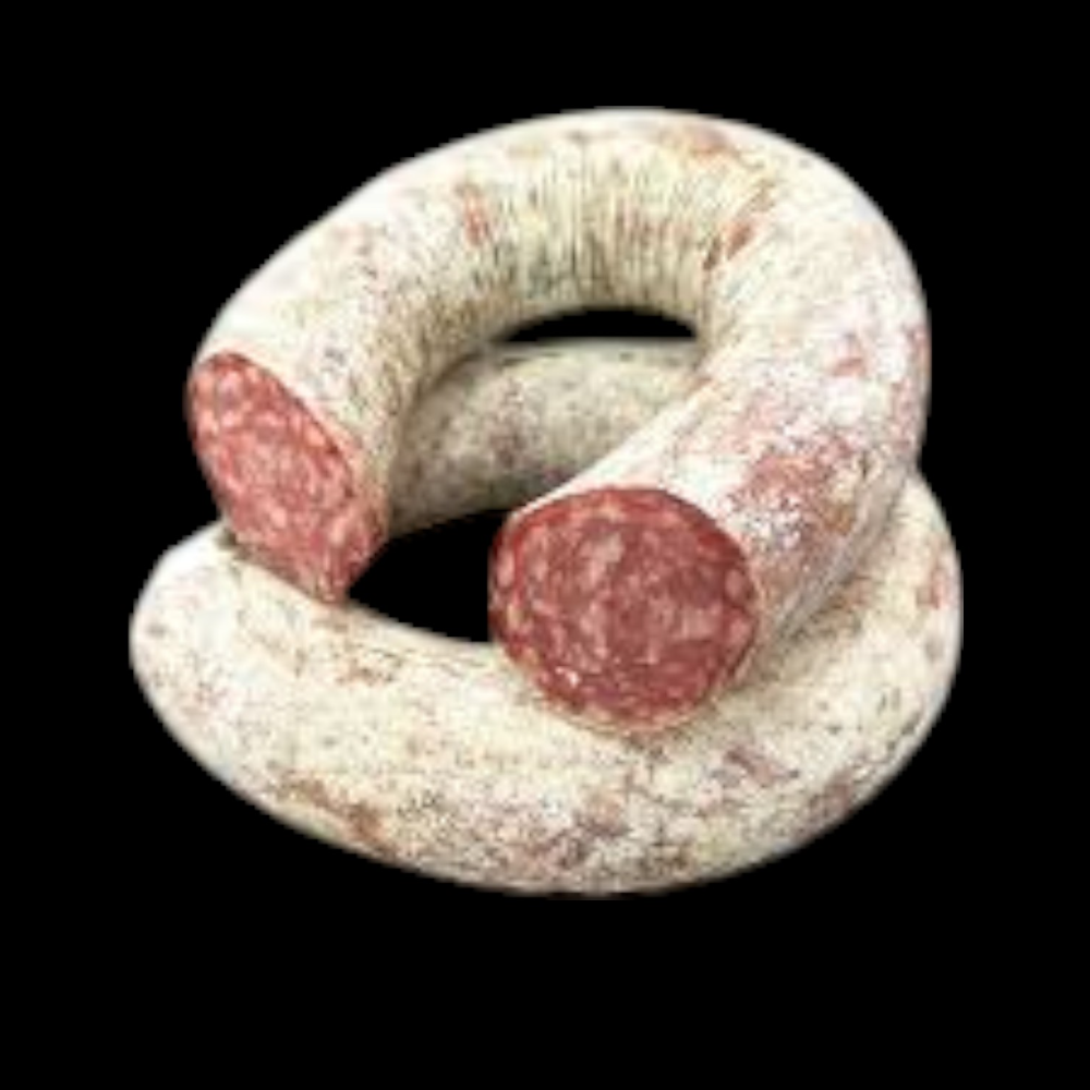 Pacco Gran Gusto con Stravecchio di Malga, Guanciale, Pecorino Romano, Salamella di Norcia, Aglio Nero e Salamella Cicolana con Fegato