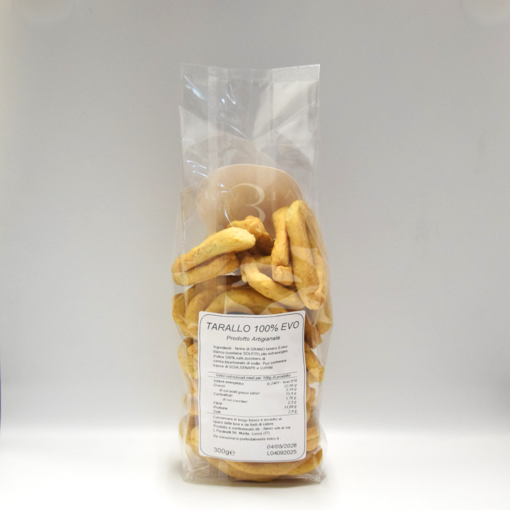 Taralli Pugliesi Artigianali 100% Olio EVO - 300g