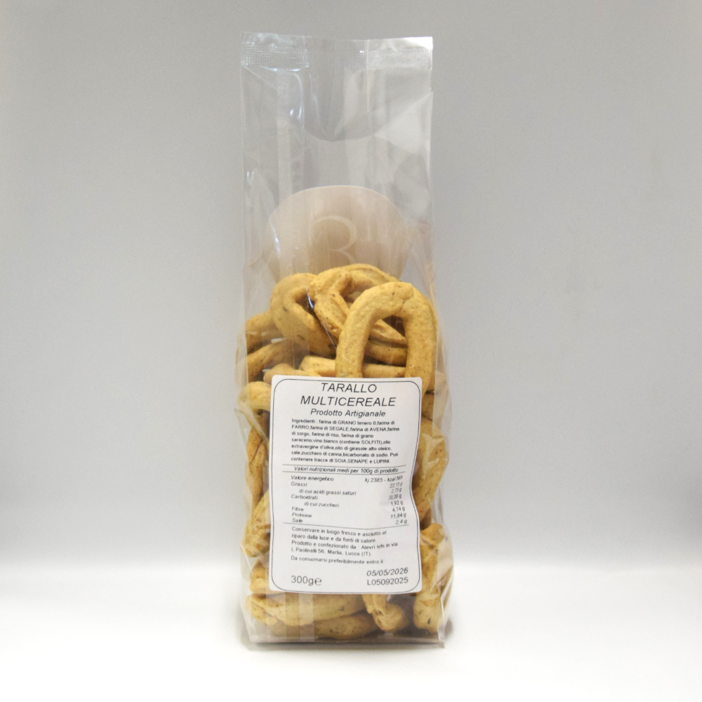 Taralli Artigianali Pugliesi Multi-Cereale - 300g