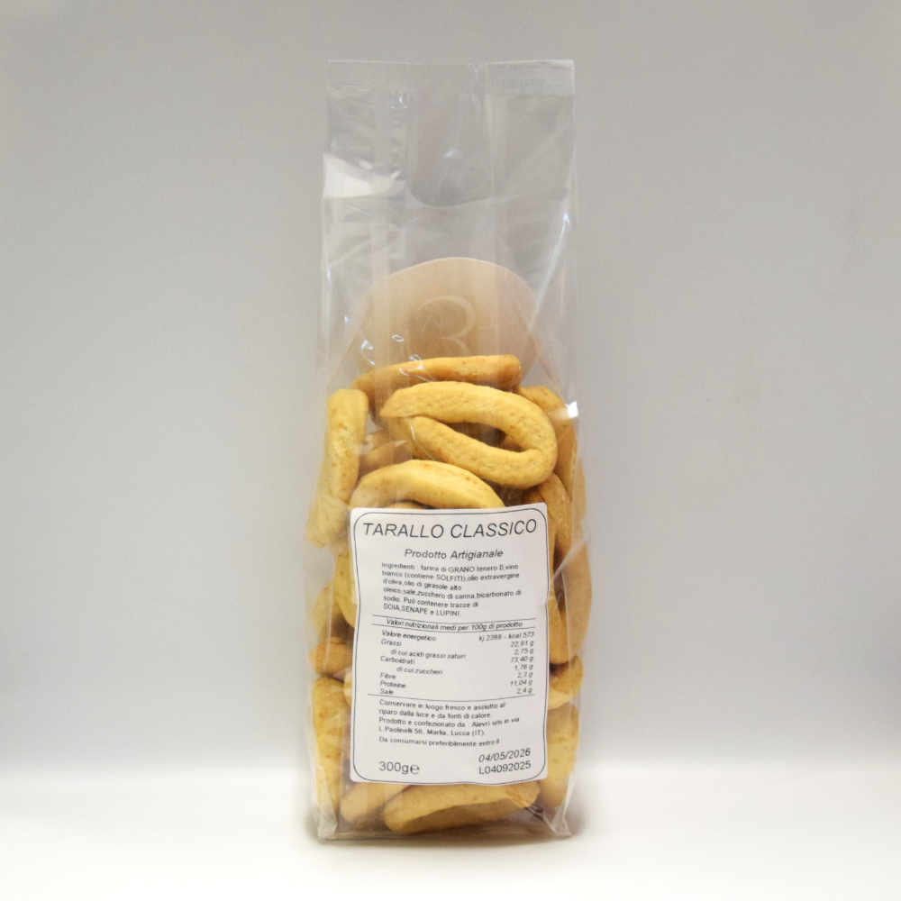 Taralli Pugliesi Artigianali Classici - 300g