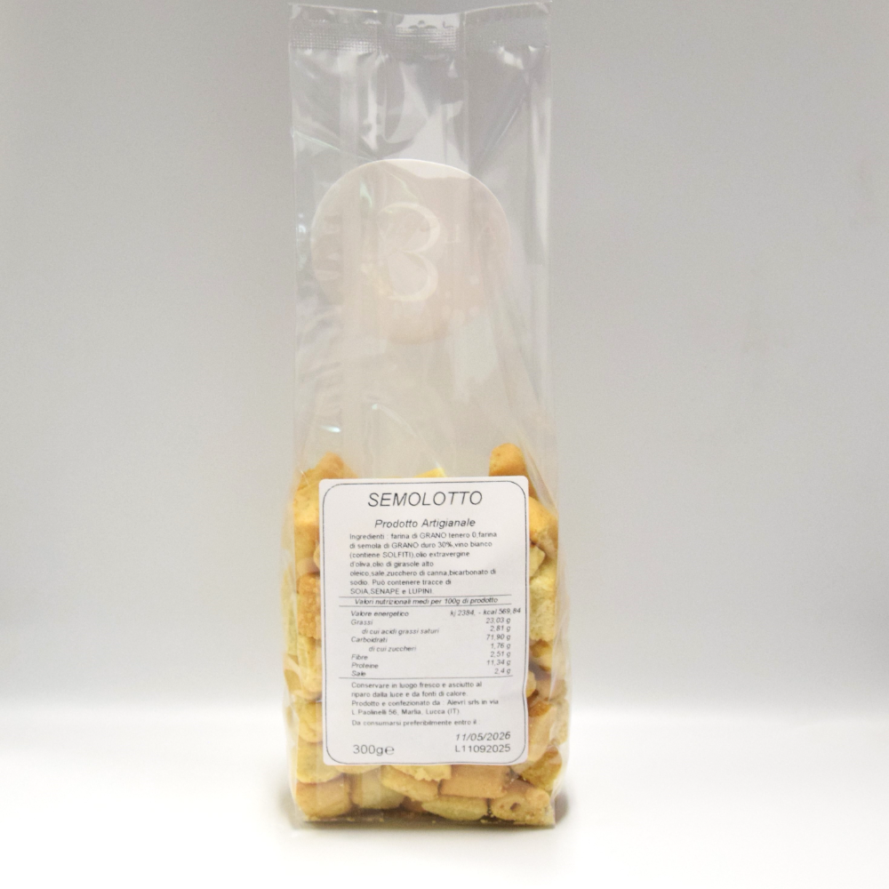 Semolotti Pugliesi Artigianali - 300g