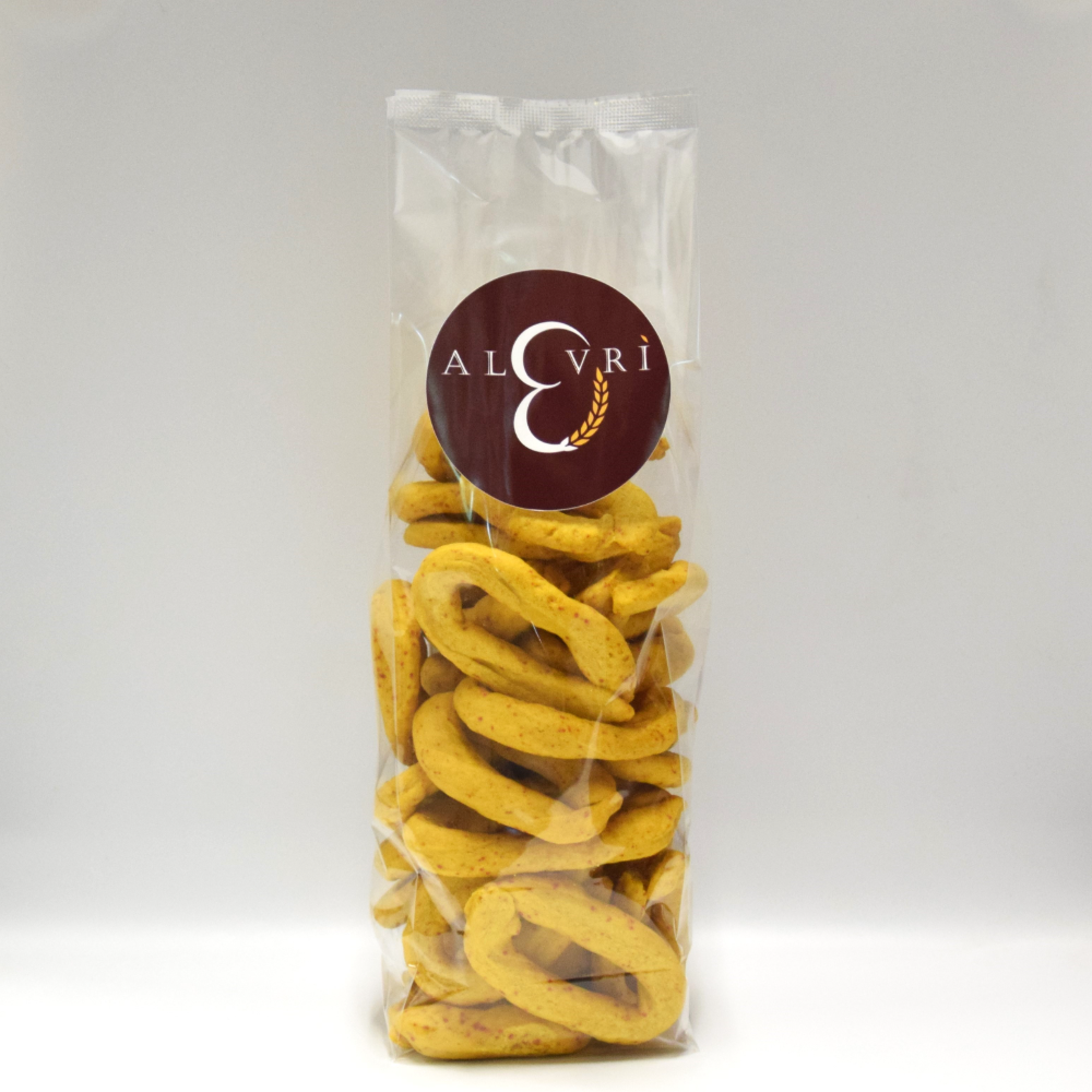 Taralli Artigianali Pugliesi alla Curcuma - 300g