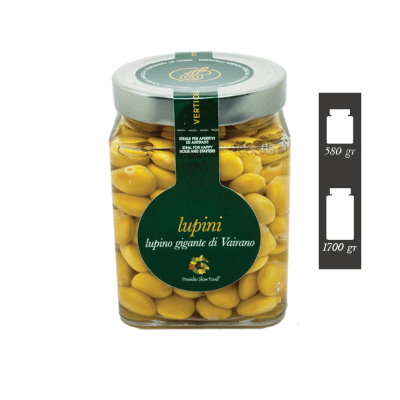 Lupini Giganti di Vairano in Salamoia "Presidio SlowFood" - 580g o 1,7Kg
