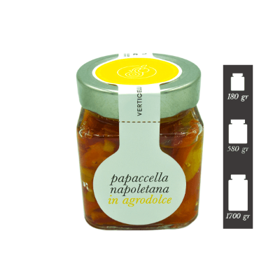 Papaccella Napoletana in Agrodolce - 180g, 580g o 1,7Kg