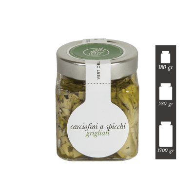 Carciofini a Spicchi Grigliati in Olio EVO