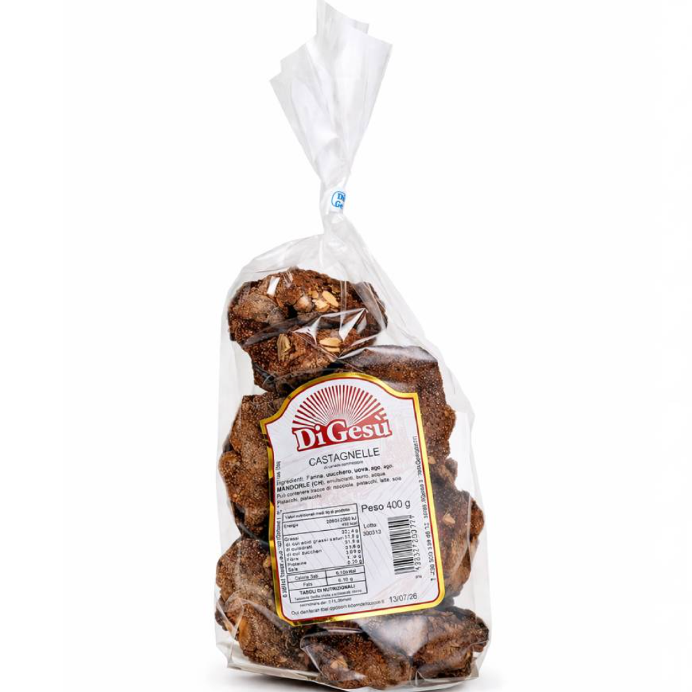 Castagnelle alle Mandorle Pugliesi Artigianali - 400g