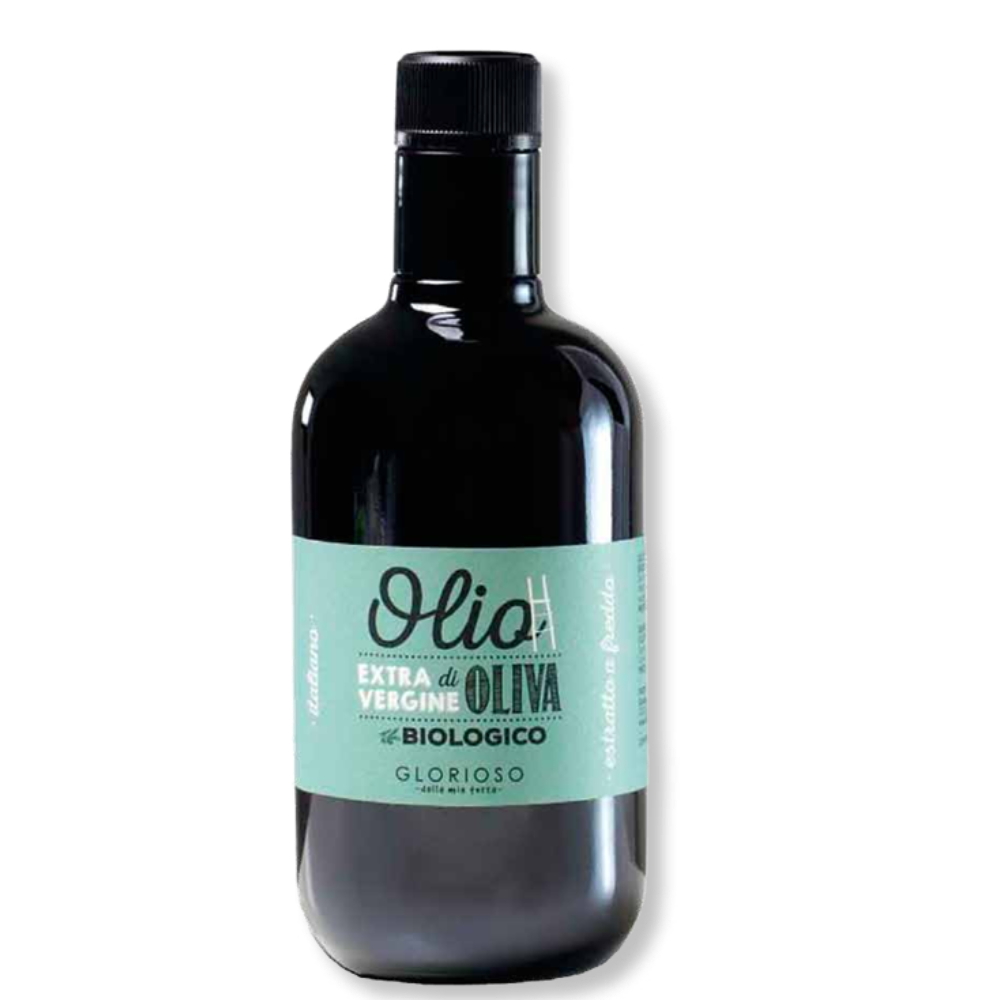 Olio Extra Vergine di Oliva Biologico 100% Siciliano - 0,50 Lt 