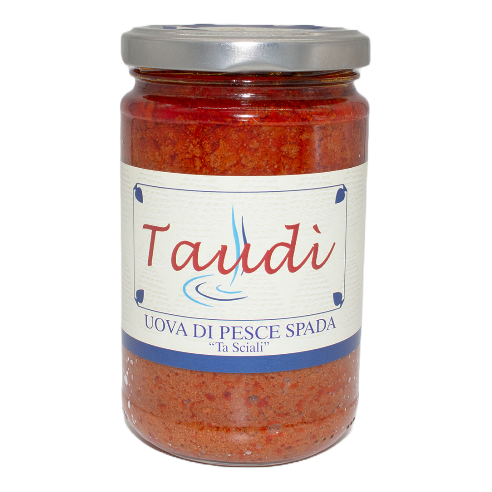 Caviale di Pesce Spada Gourmet in Vetro (Ta Sciali) - 180g o 280g