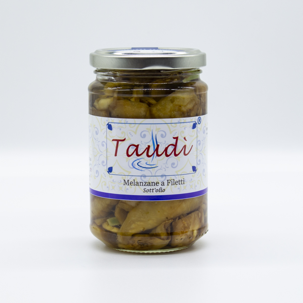 Melanzane Siciliane a Filetti Sott'Olio - 280g o 500g