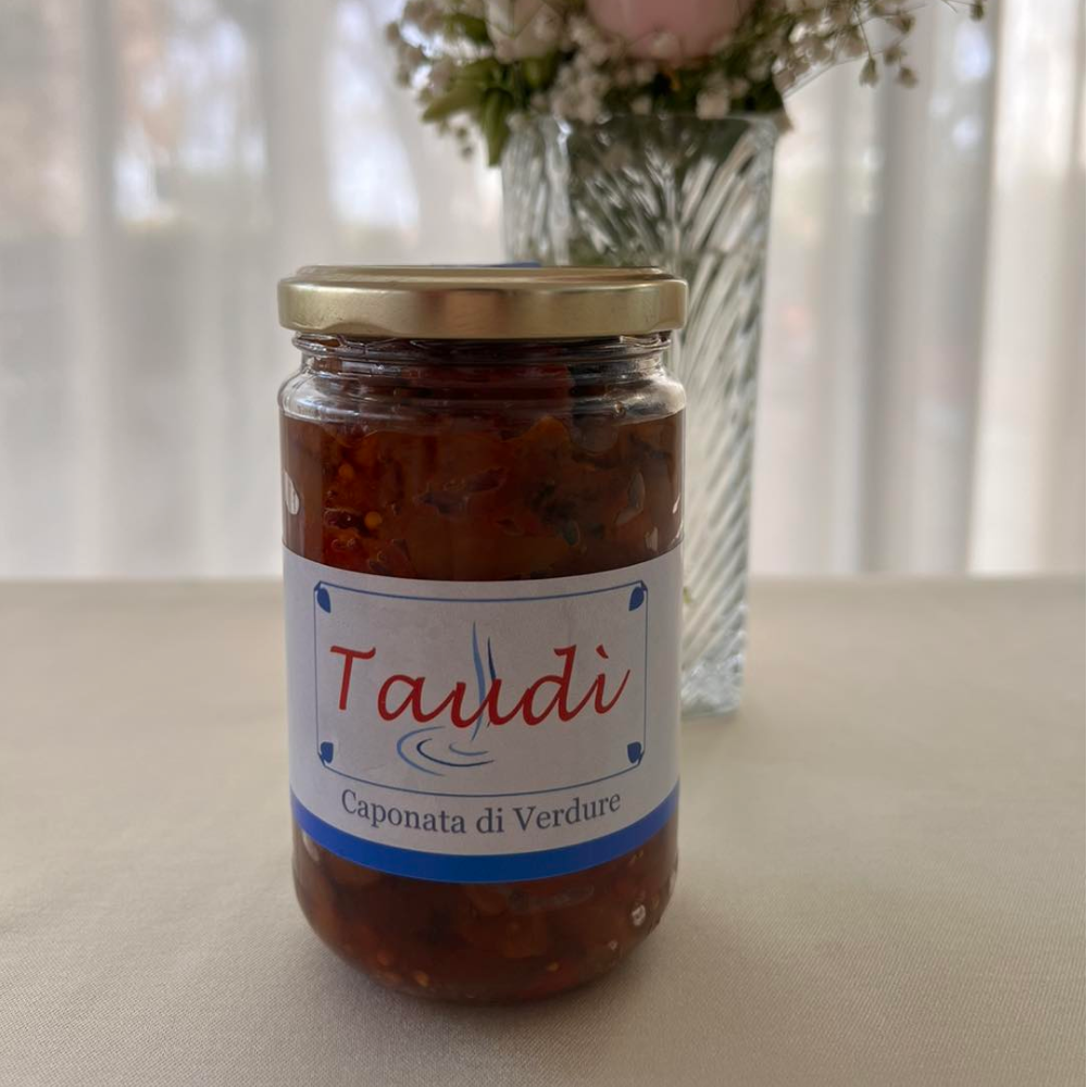  Caponata di Verdure Siciliana in Barattolo Pronta - 280g o 500g