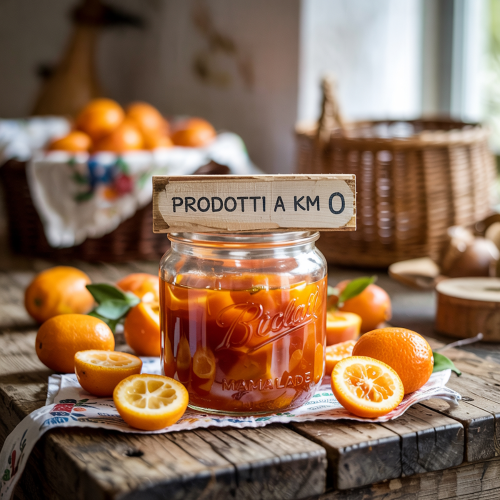Marmellata Artigianale Di Kumquat Siciliano a km 0 - 200g o 300g