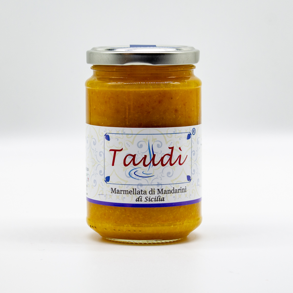 Marmellata di Mandarini Siciliani Artigianale (Pura Frutta 72%, Senza Additivi) - 200g o 500g