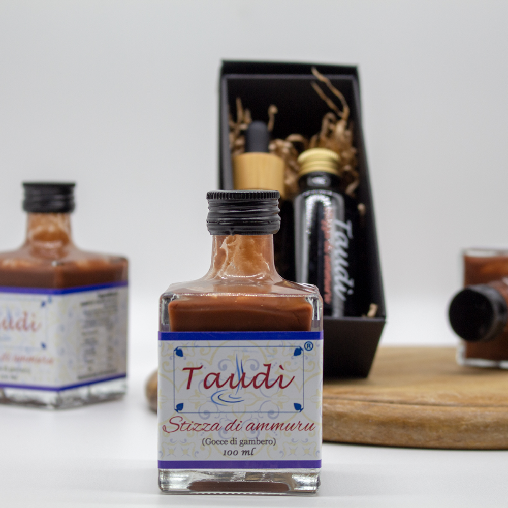  Gocce di Gambero di Sicilia in Vetro - 5cl o 10cl