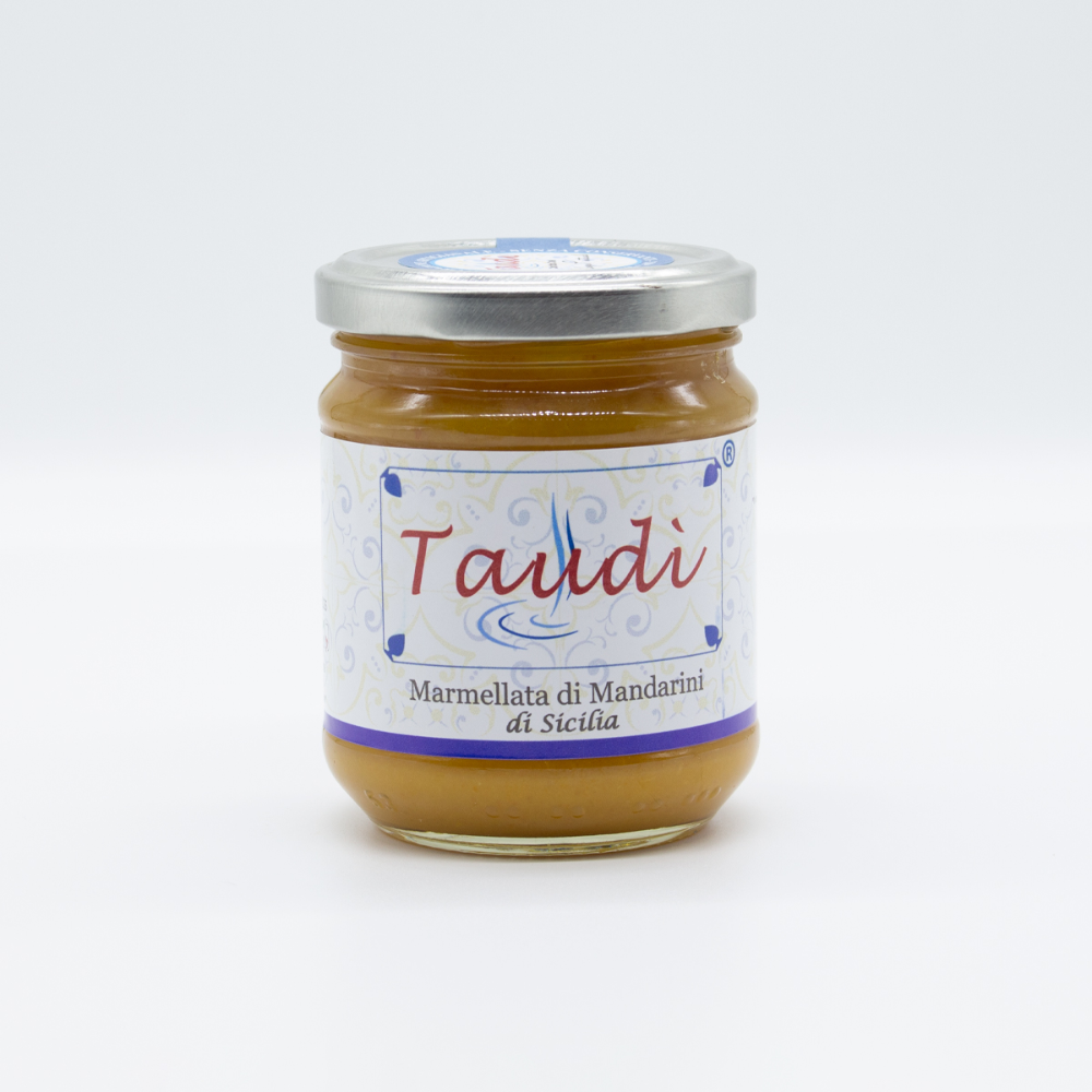 Marmellata di Mandarini Siciliani Artigianale (Pura Frutta 72%, Senza Additivi) - 200g o 500g