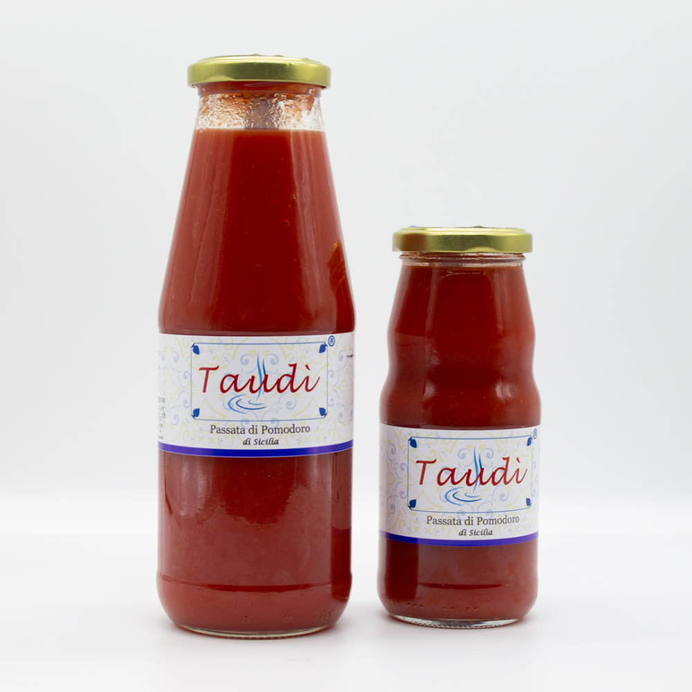 Passata di Pomodoro Siciliana Artigianale Taudì - 340g o 700g 