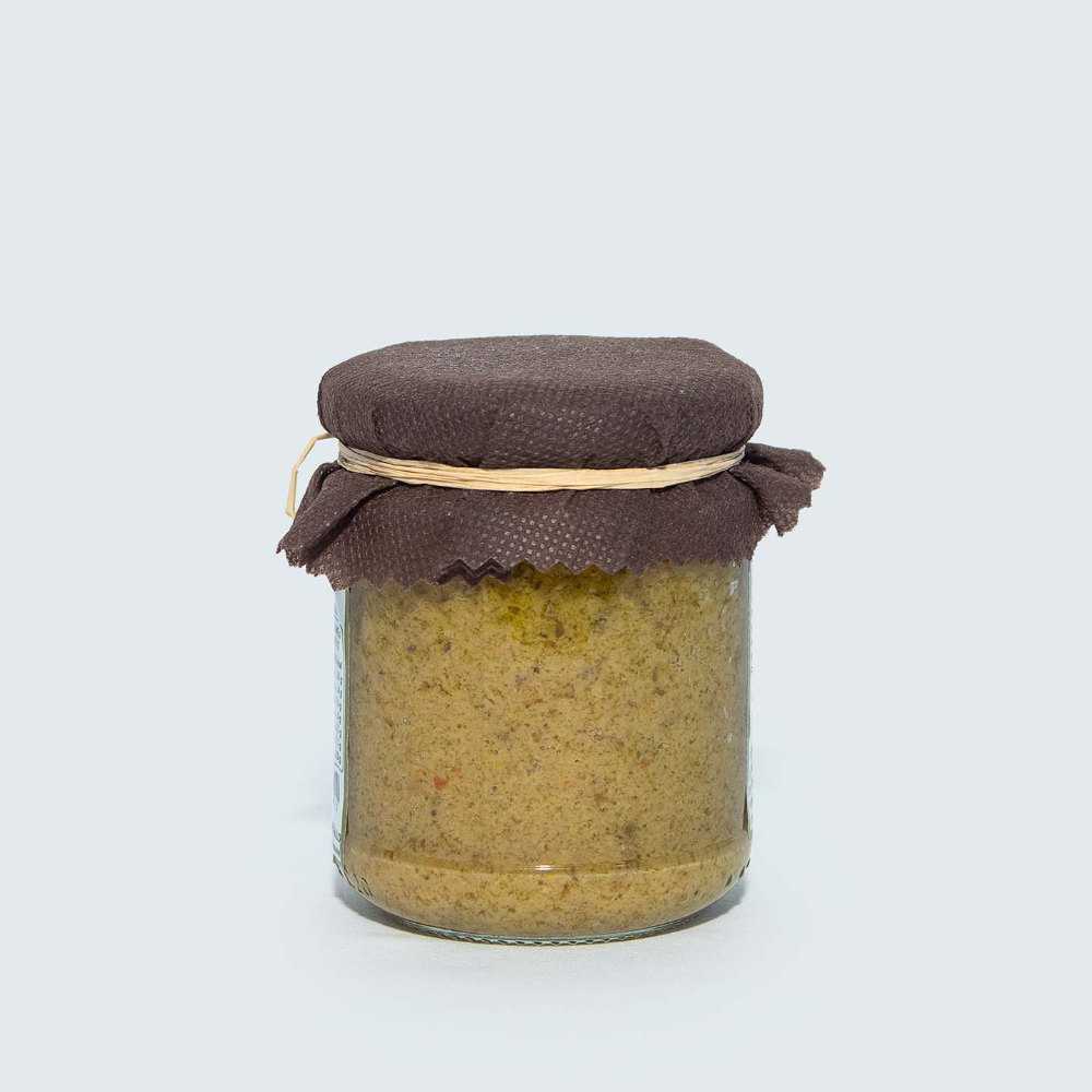 1,5 Kg di Battuto di Olive Verdi e Melanzane - 8 Pezzi da 190g