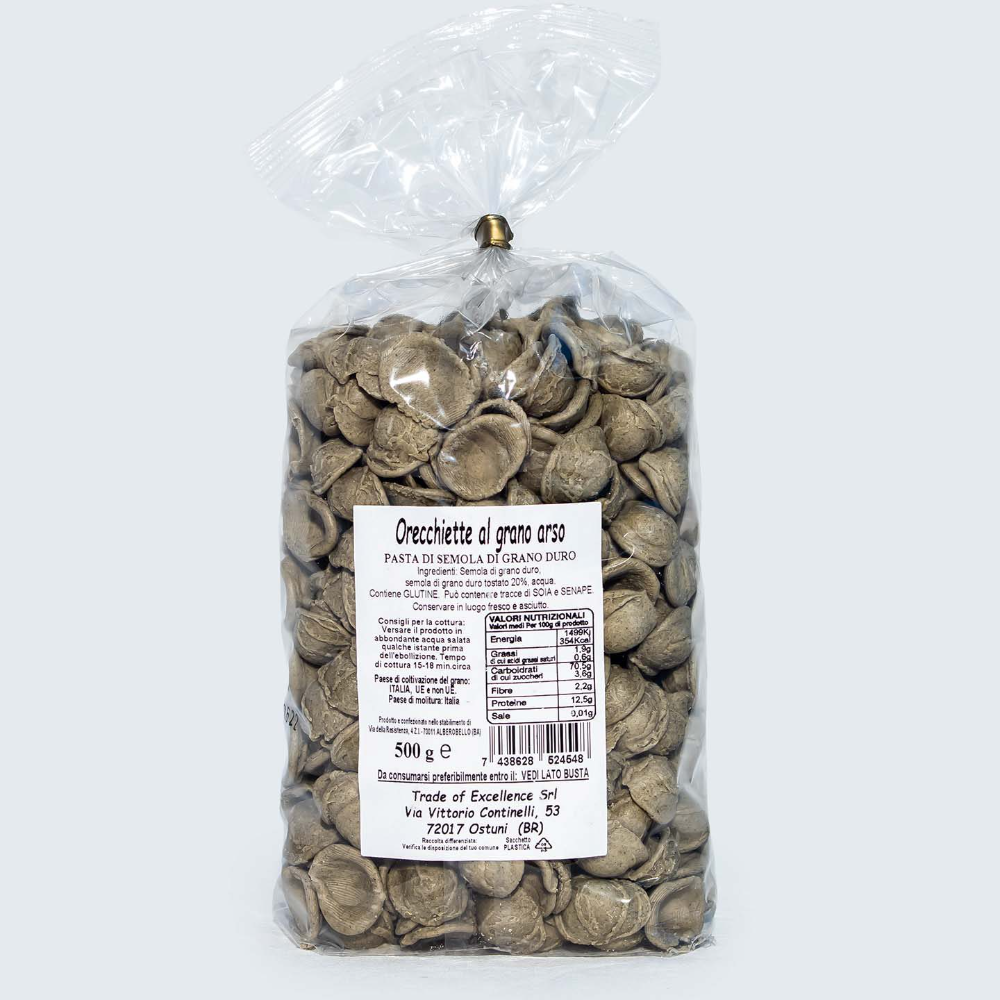Orecchiette Pugliesi al Grano Arso - 500g