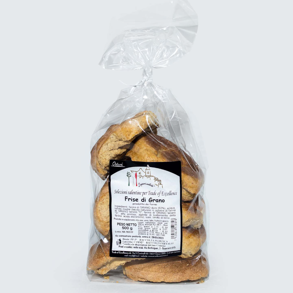 Frise Pugliesi di Grano Duro - 500g