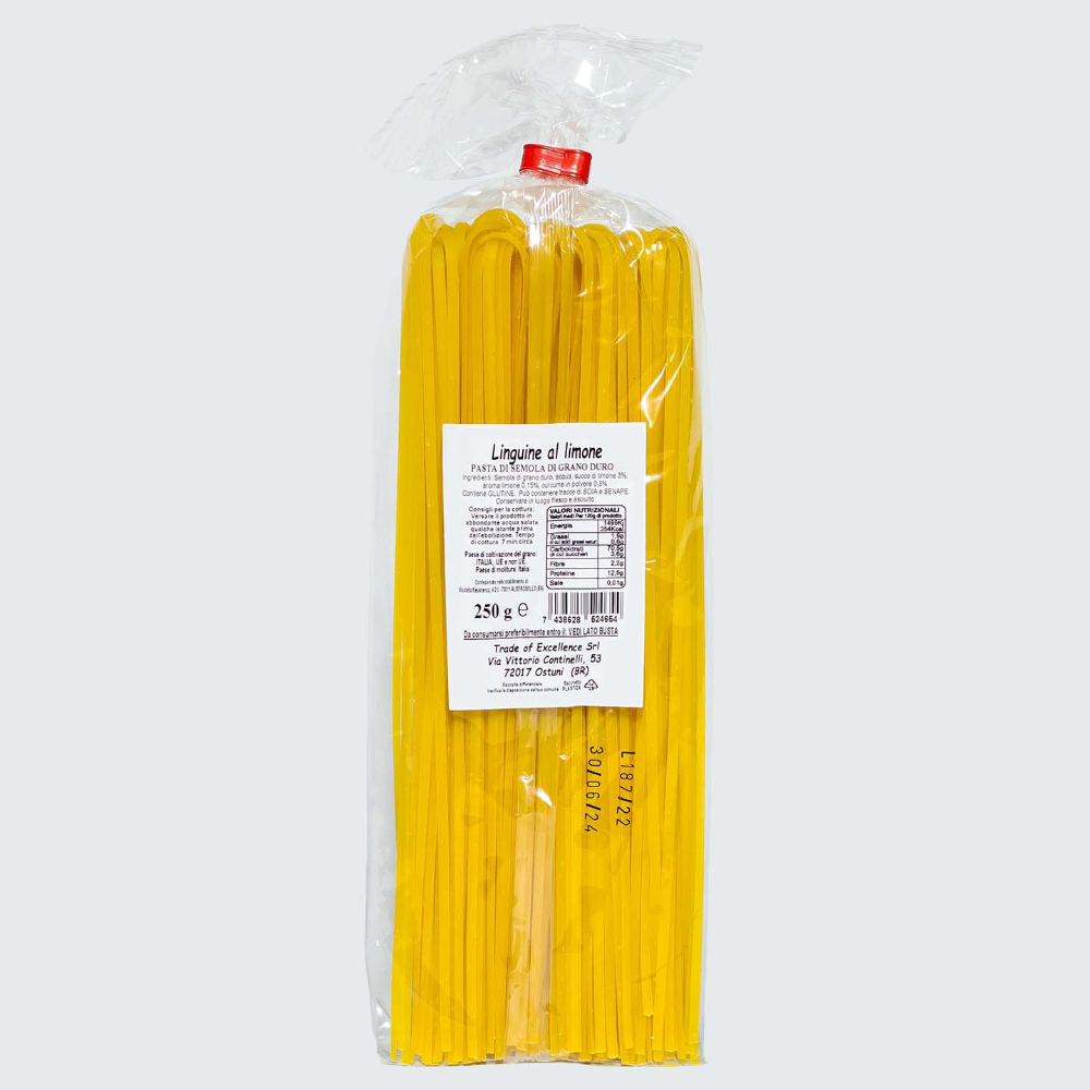3Kg di Linguine al Limone - 12 Pezzi da 250g