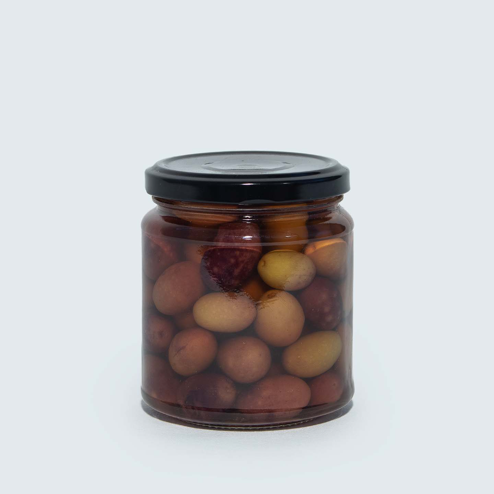 5Kg di Olive Nere "Leccine" Intere - 20 Pezzi da 250g