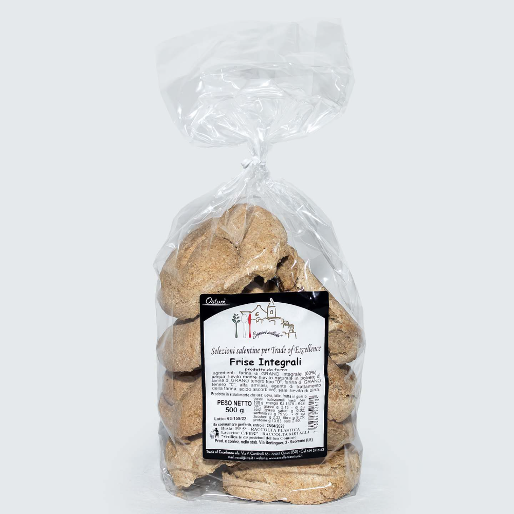Frise Pugliesi Integrali - 500g