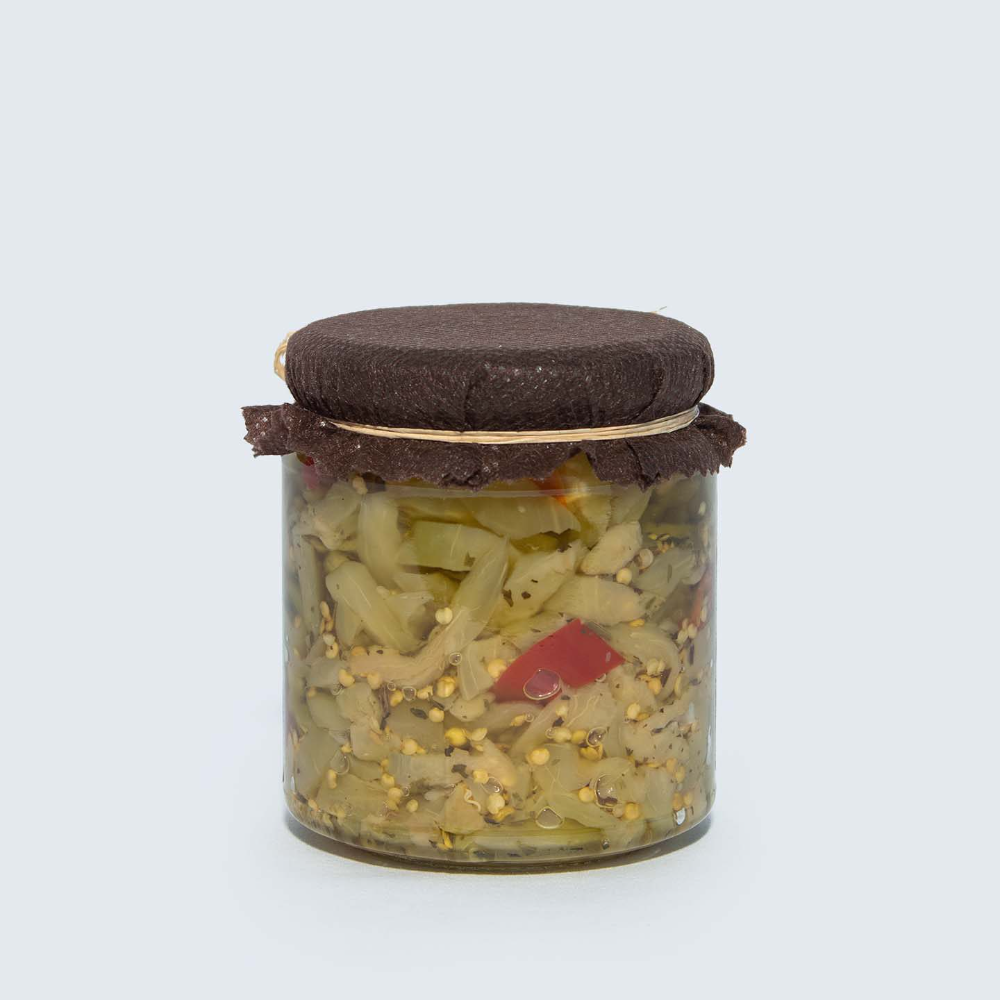 2Kg di Melanzane a Filetti Sott'Olio - 8 Pezzi da 280g