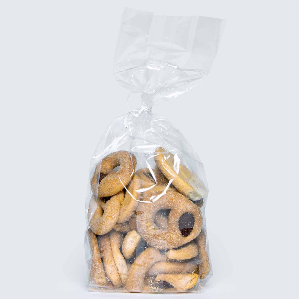 Taralli al Vino Bianco e Mandorle - 250g