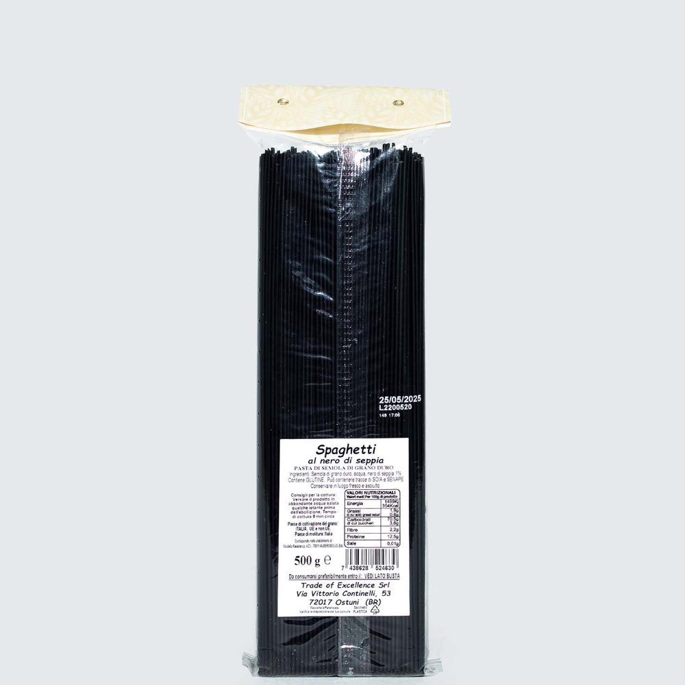 Spaghetti al Nero di Seppia - 500g