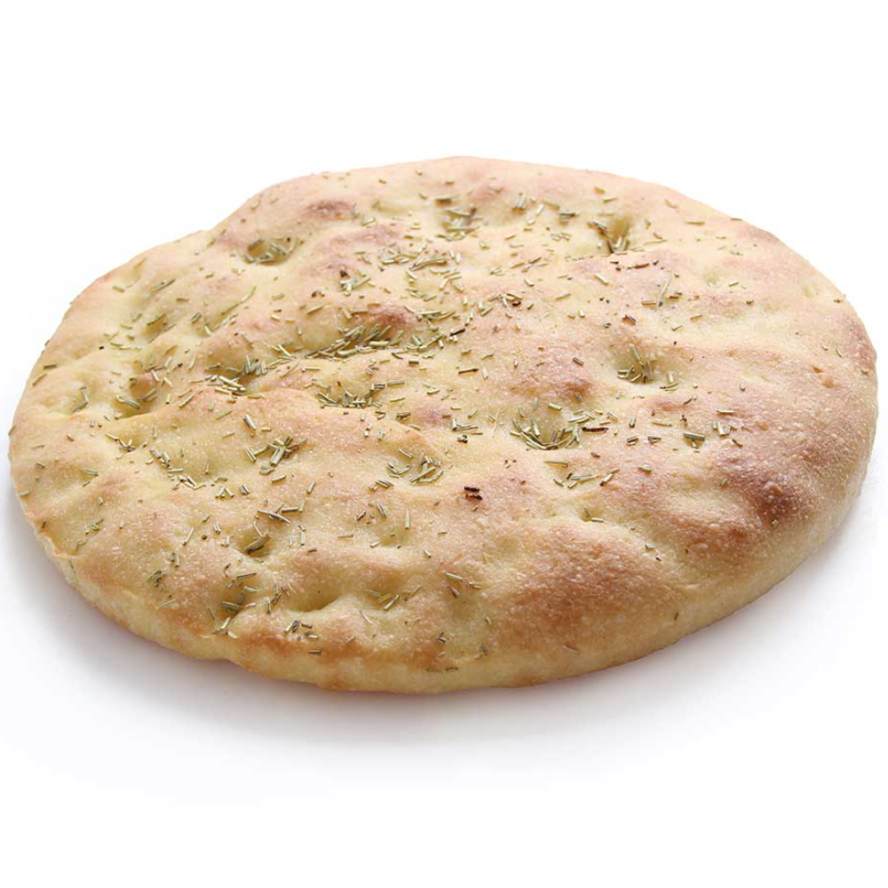 Focaccia Tonda al Rosmarino da Ø33cm - 5 pezzi (1 pz. per busta)