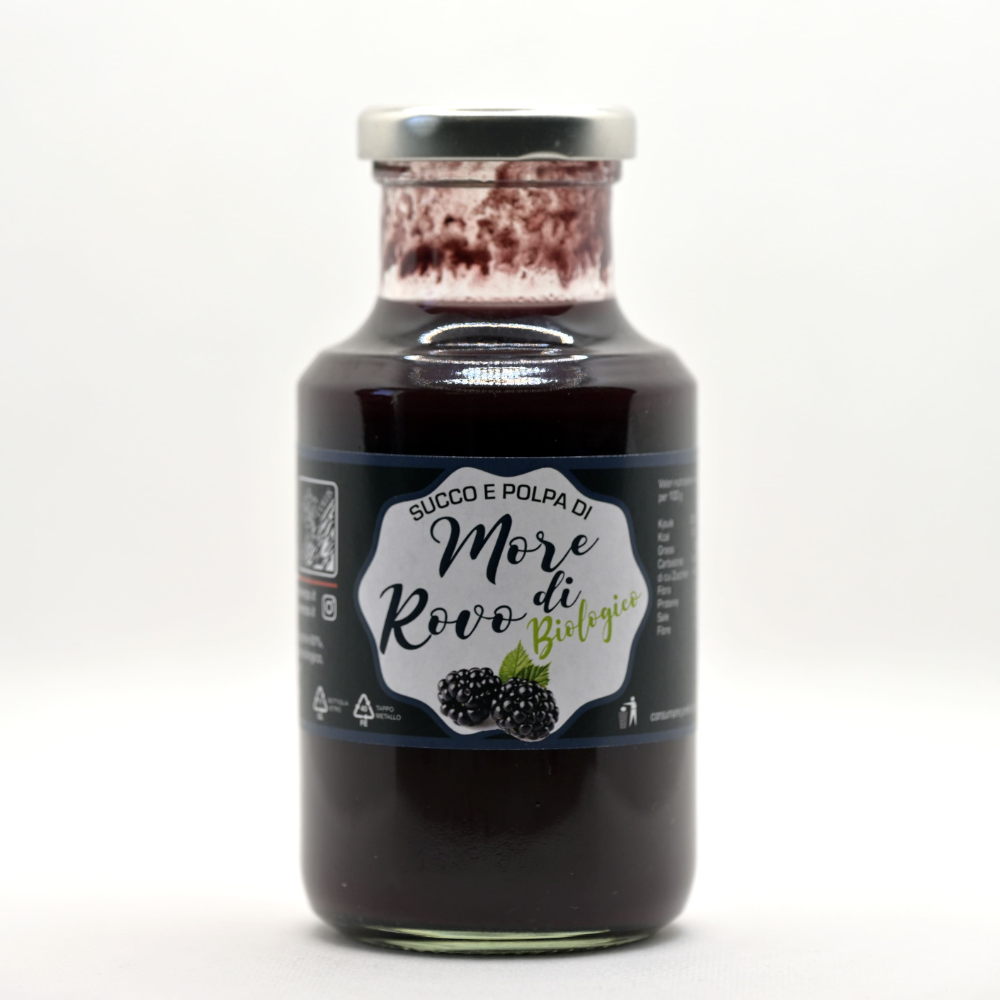 Succo e Polpa di Mora di Rovo BIO - 25cl o 50cl