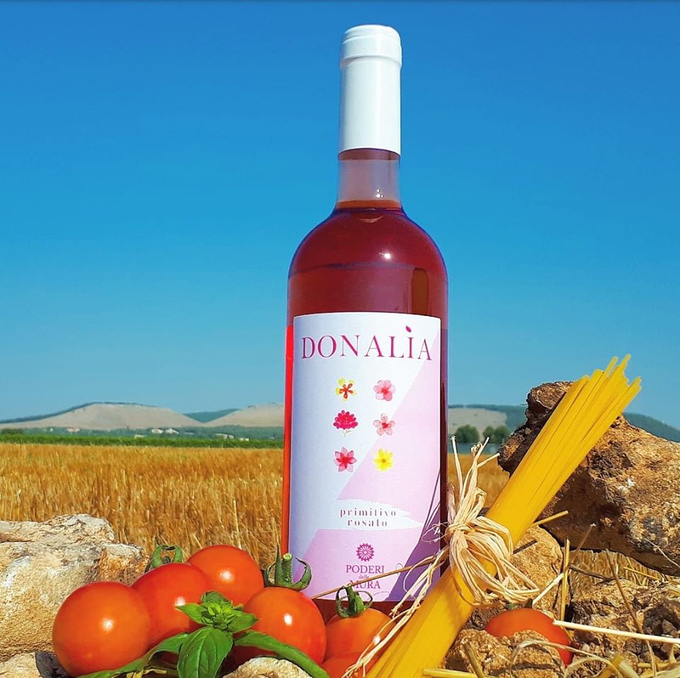 Vino Primitivo Rosato IGP Puglia "Donalìa"