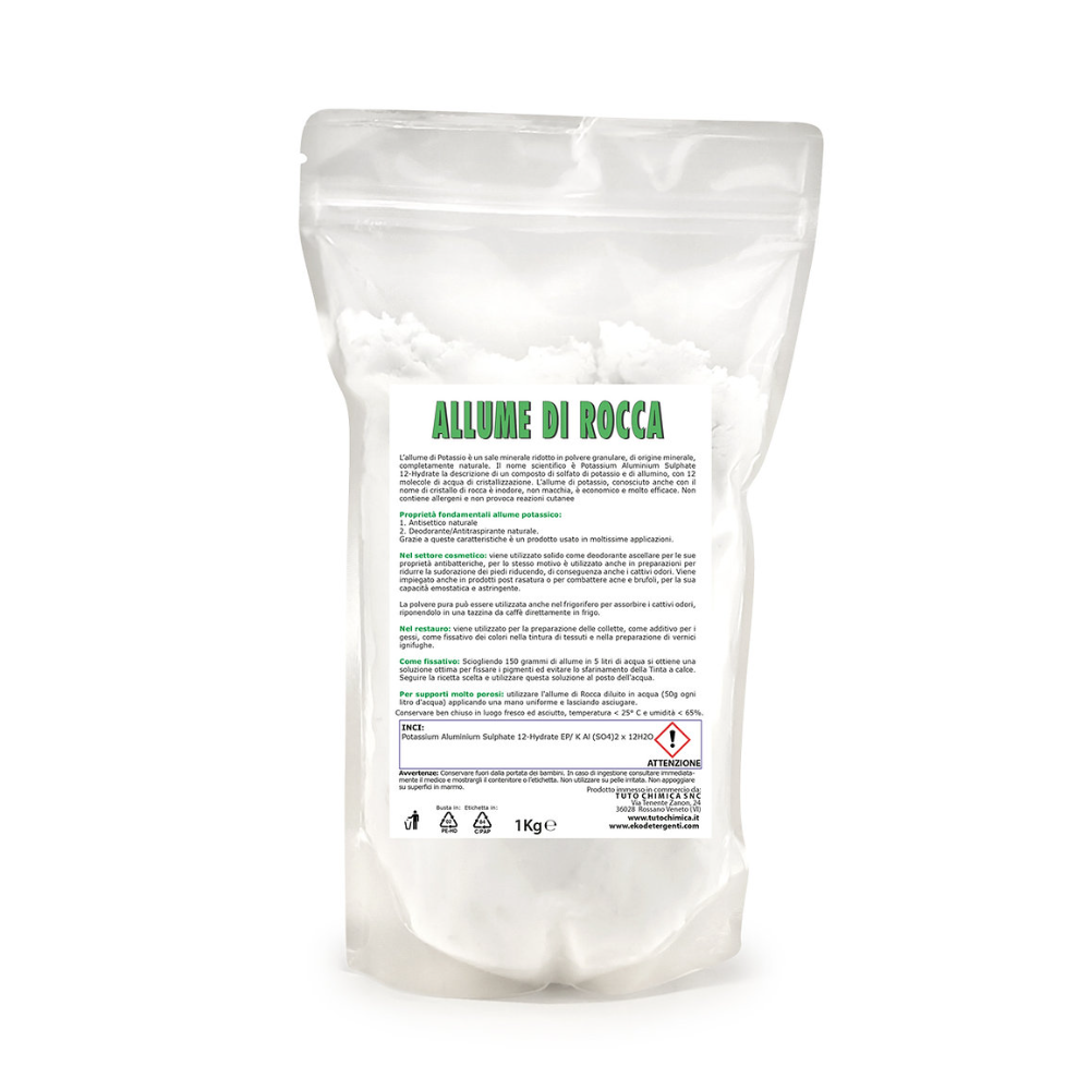 Allume di Rocca in Polvere - 1Kg