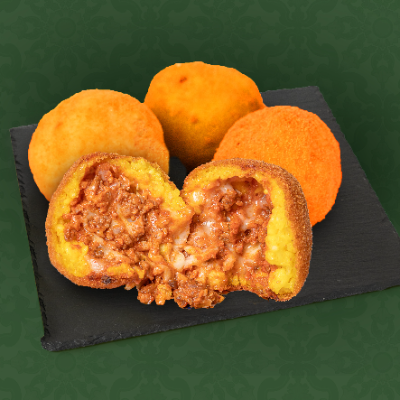 Arancini al Ragu' di Suino Nero Dei Nebrodi 200g Da friggere - 10 pz