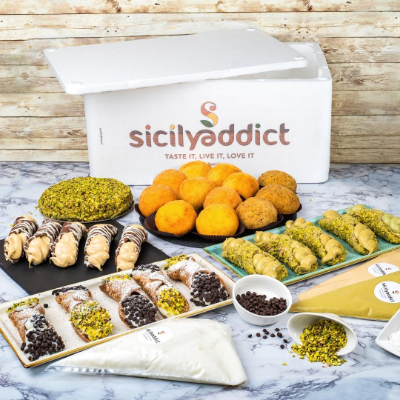 Sicilybox MERAVIGGHIA + Sac a poche Crema di Pistacchio OMAGGIO