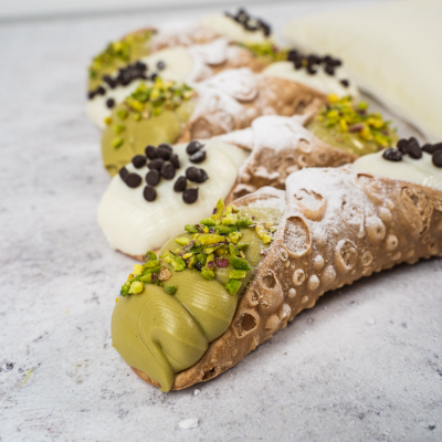 Kit 10 Cannoli Bigusto Ricotta e Pistacchio - 10pz