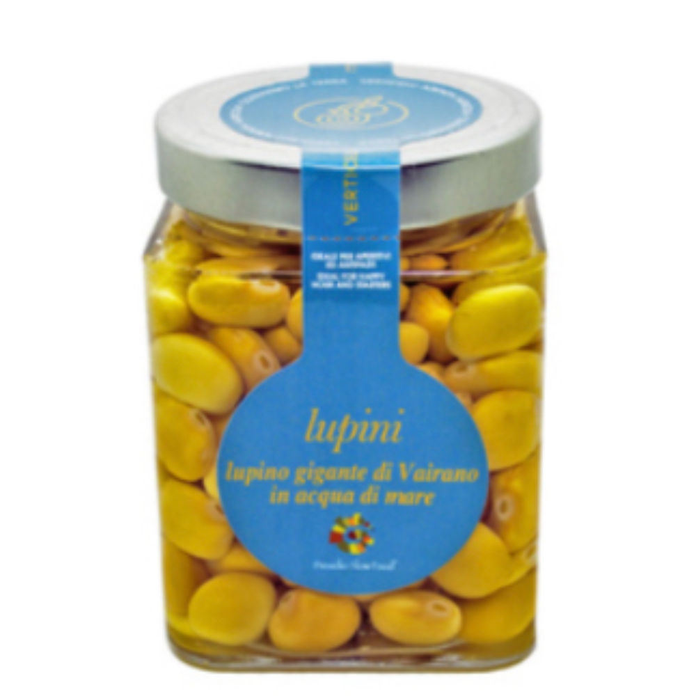 Lupini Giganti di Vairano in Acqua di Mare "Presidio SlowFood" - 130g, 370g, 1kg o 2,6kg