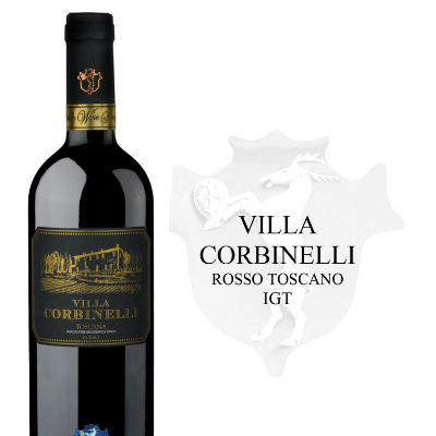 Vino Rosso Toscano IGT "Villa Corbinelli"