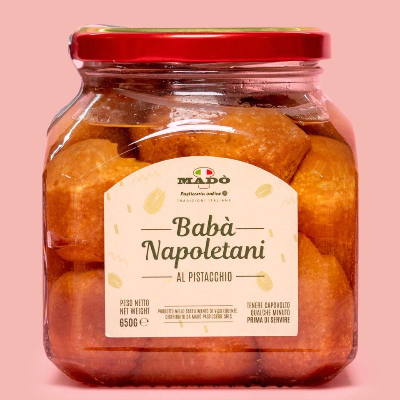 Babà Sotto Spirito al Pistacchio