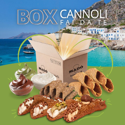 Box Cannoli Siciliani Fai da Te - 10pz