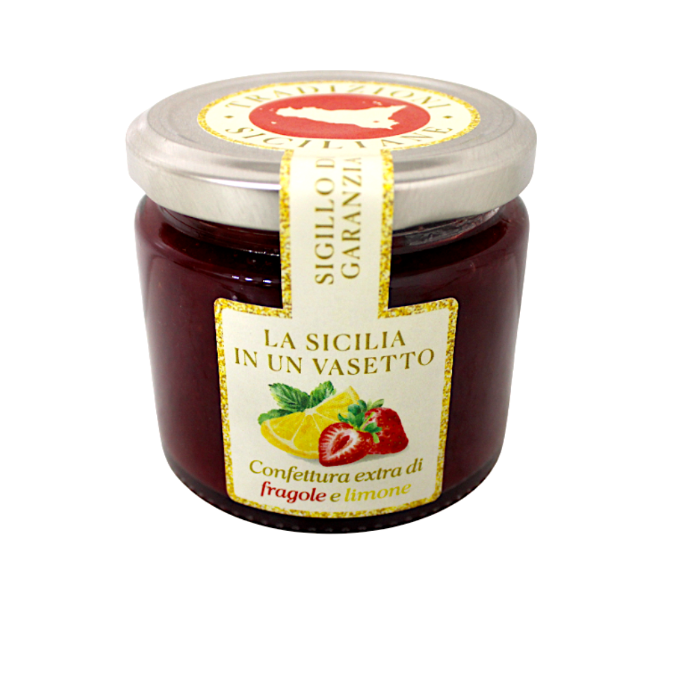 Confettura di Fragole e Limoni di Sicilia