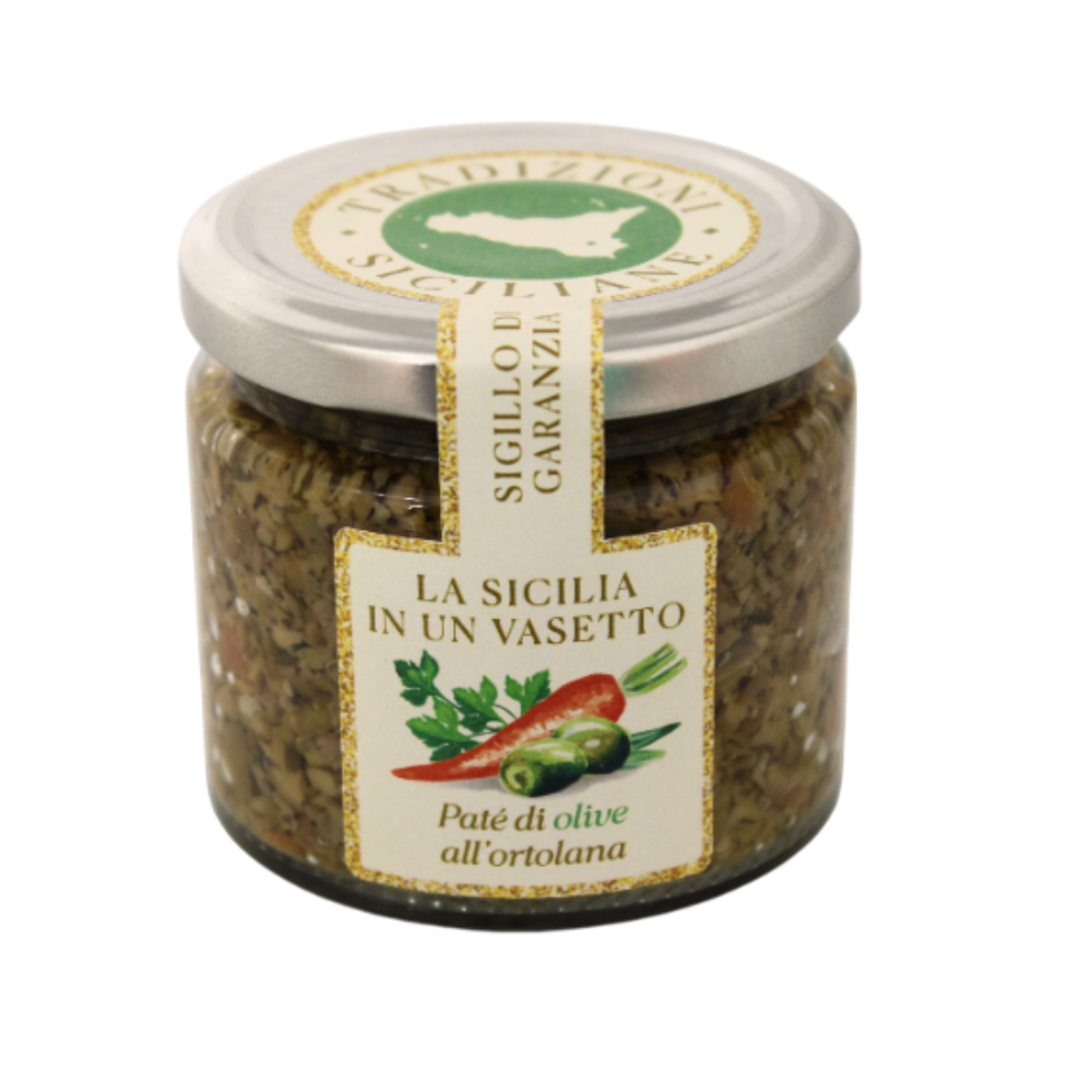 Paté di Olive Siciliane all'Ortolana - 190g