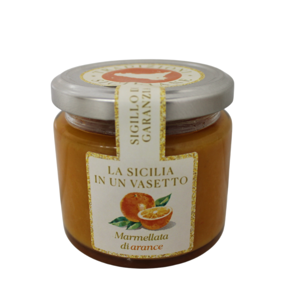 Marmellata di Arance Siciliane Biologiche - 220g
