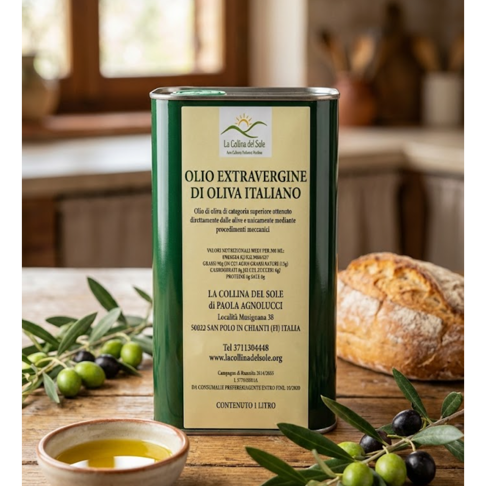 Olio Extra Vergine di Oliva Toscano del Chianti - 1 Litro 