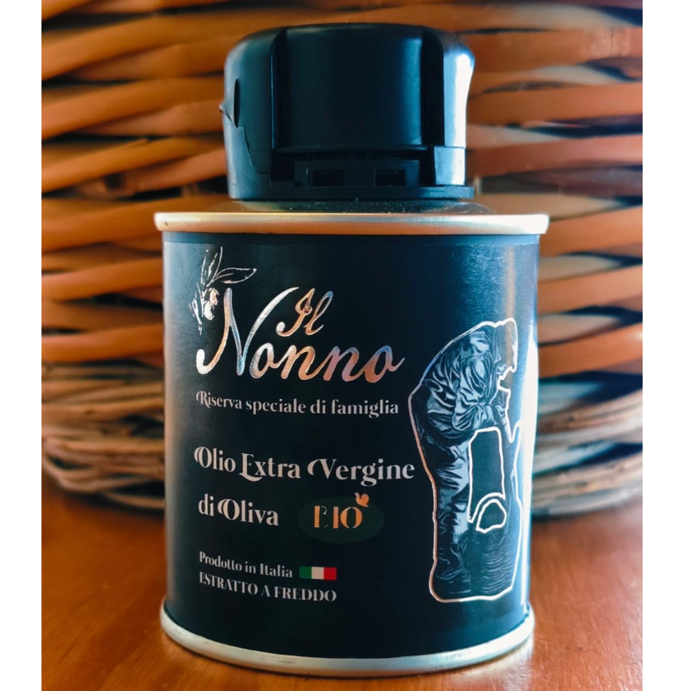 Olio EVO Biologico Siciliano Estratto a Freddo - 100ml