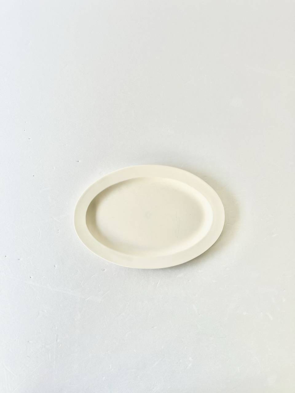 【美品】作山窯　SAKUZAN　オーバル　クリーム