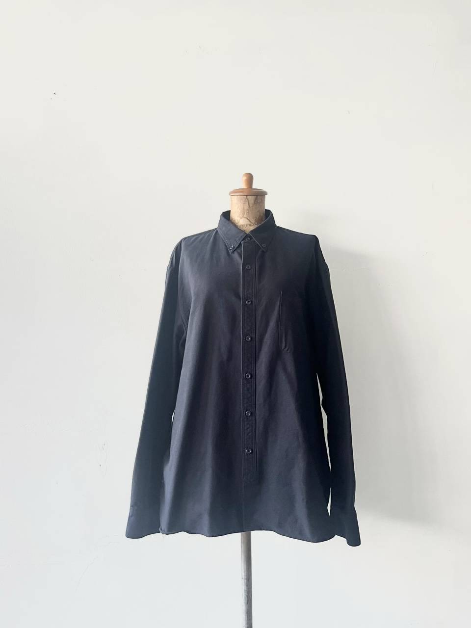 【Men's】nonnative　ボタンダウンシャツ　ネイビー　サイズ２