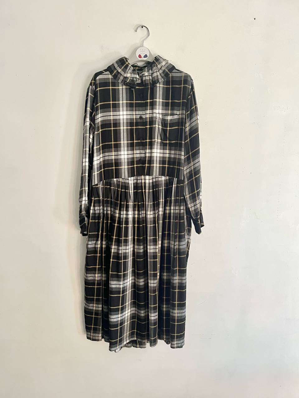 【未使用】Colenimo Tartan check Ruffle Dress　サイズM