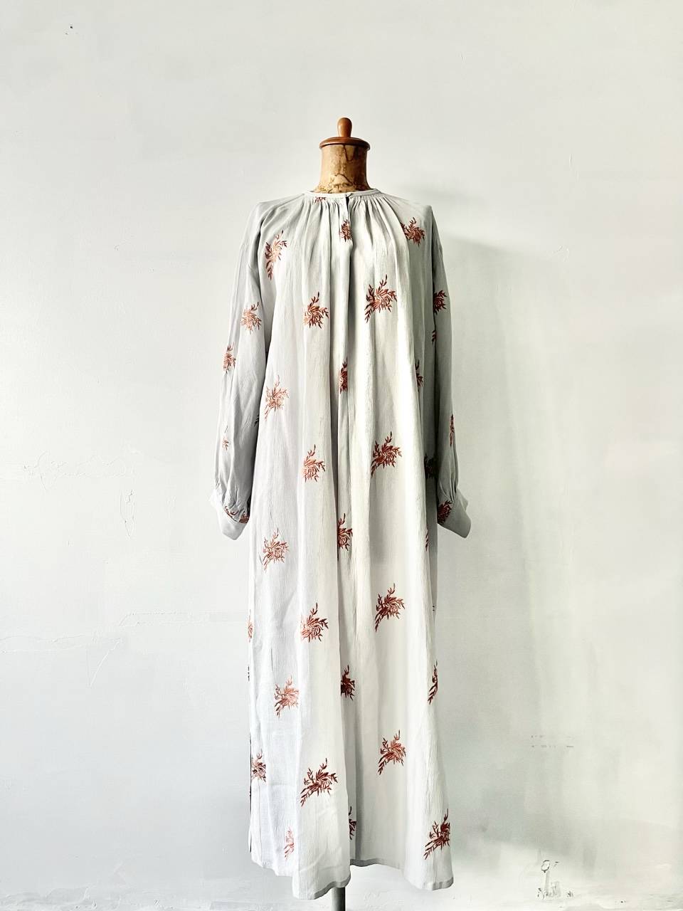 ne Quittez pas　Moss Rayon Embroidery Dress　刺繍ワンピース