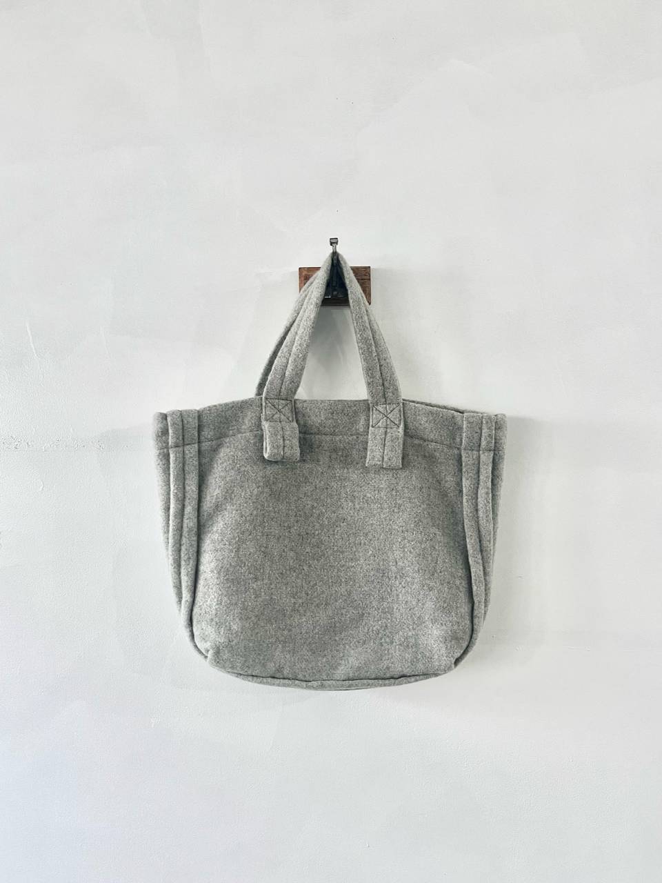 【美品】tricot COMME des GARCONS　トートバッグ　グレー